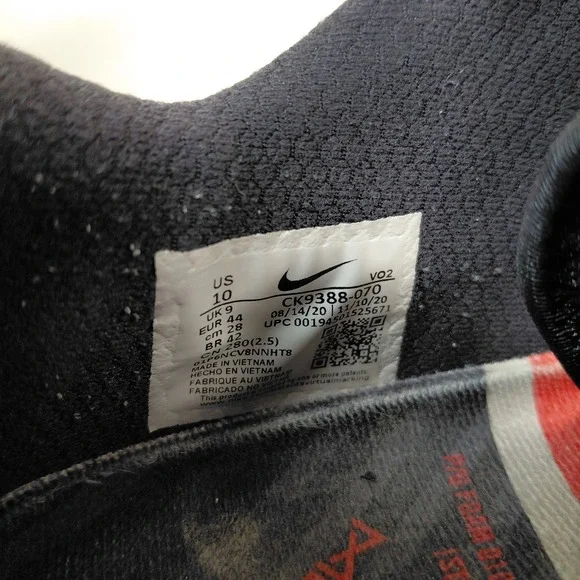 Nike Metcon 6 Mens Training Shoes Black Blue Flash Crimson CK9388-070 Size 10 - Picture 13 of 13